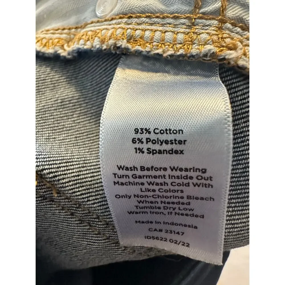 Talbots Denim Slim Ankle Jeans Dark Wash Women’s Size 12 Petite Stretch - Picture 7 of 8